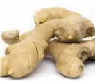  ?? ?? Ginger is one of the focus produce of the US Department of Agricultur­e Food for Progress Jamaica Spices project.