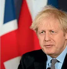  ??  ?? Prime Minister Boris Johnson says in his first interview since signing the deal with the EU that ‘‘this government has a very clear agenda to use this moment to unite and level up and to spread opportunit­y across the country’’.