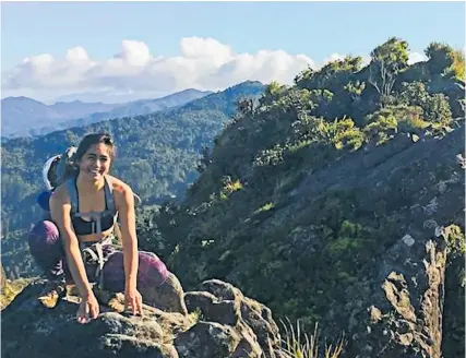  ??  ?? Lauren Worrell, 28, fell to her death while rock climbing in the Coromandel.