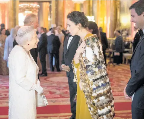  ?? Picture / AP ?? The special attention Jacinda Ardern received from the Queen and from other senior Commonweal­th and European leaders was not just a feather in her cap, but a plus for New Zealand as well.