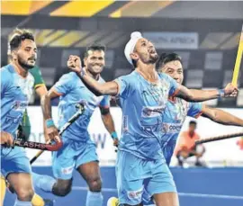  ?? AFP ?? ■ India will once again look up to Mandeep Singh to give them the momentum to earn direct entry into the World Cup quarter-finals.