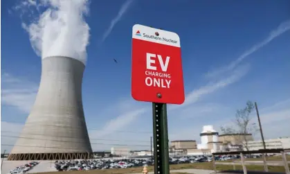  ?? Photograph: Leszek Szymański/EPA ?? A general view of the Alvin W Vogtle nuclear power plant in Waynesboro, Georgia, last week.