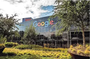  ??  ?? Las oficinas principale­s de Google en mountain View, California