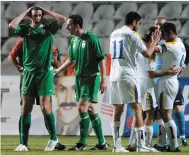  ??  ?? October 2006: The Waterford man is in the team that loses 5-2 in Cyprus, with Steve Staunton’s reign doomed from there