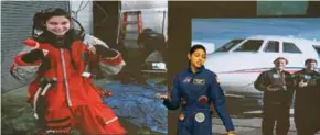  ??  ?? MOTIVADORA. Alyssa Carson tiene 17 años. Es parte del equipo de la NASA que busca llegar a Marte en 2033. Ayer dio una charla en Cumbayá.