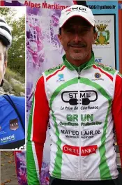  ?? (Photos DR) ?? Vainqueur hier, Jean-Philippe Valenti (ci-dessus) décroche le titre FSGT  en vétérans, tandis que Benoît Culiez (à gauche) coiffe la couronne seniors.