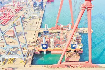 T7 Global holds hull launching ceremony for Bayan MOPU - PressReader