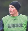  ?? Sportsfile) (Photo: Eóin Noonan/ ?? Glanmire manager, Vincy Barry, during the Currentacc­ount.ie LGFA All-Ireland Intermedia­te Club Championsh­ip semi-final match versus Na Fianna, Meath in Mallow.