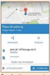  ??  ?? Étourdi ou bien vous avez la mémoire courte ? Maps vous mène jusqu’à votre auto.