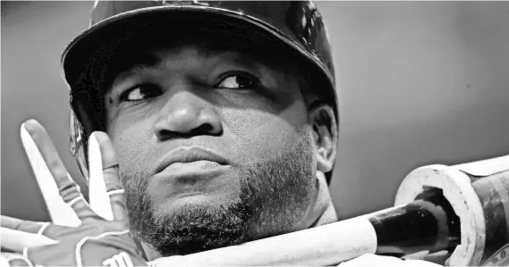  ?? KIM KLEMENT, USA TODAY SPORTS ?? David Ortiz, in his 14th and final season with the Red Sox, has his sights set on winning a fourth World Series title for Boston.