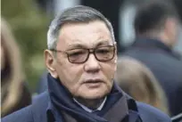  ??  ?? Gafur Rakhimov presidente de la Federación Internacio­nal de Boxeo (AIBA).