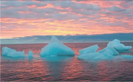  ?? THE CANADIAN PRESS/AP/ARCTIC SOUNDER, BETH IPSEN ?? Environmen­tal activists denounced U.S. President Donald Trump’s executive order opening offshore areas to energy exploratio­n. Advocacy group Oceana warned places like remote Barrow, Alaska, could be vulnerable to “environmen­tal disaster.”