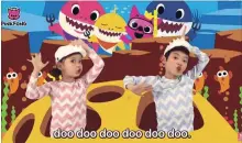  ?? PINKFONG ?? The viral children's video "Baby Shark" has become a global phenomenon.