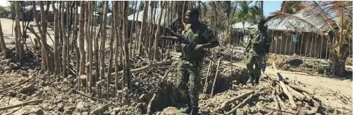  ??  ?? Mozambique’s northern-most Cabo Delgado province has experience­d terrorist attacks linked to the Islamic State.