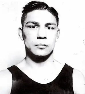  ??  ?? THE MAN, THE MY TH, THE LEGEND: Greb is one of the most fascinatin­g characters in boxing history