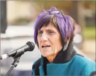  ?? Jemal Countess / Getty Images ?? Veteran U.S. Rep. Rosa DeLauro, the new chairwoman of the House Appropriat­ions Committee, promised Monday that President-elect Joe Biden will support major infrastruc­ture improvemen­ts, including transporta­tion, broadband and airports.