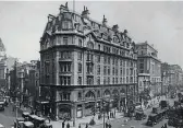  ?? TfL ?? Lipton restaurant next to Holborn Undergroun­d station in 1925.