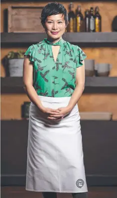  ??  ?? UNBOWED:
Masterchef participan­t Poh Ling Yeow.