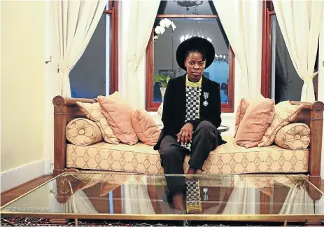  ?? Phill Magakoe ?? French kudos: Visual activist Zanele Muholi’s journey as photograph­er started at the Market Photo Workshop, founded by David Goldblatt. She has been awarded the Knight of the Order of Arts and Letters by France’s ambassador to SA, Christophe Farnaud,...