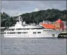  ??  ?? The luxury yacht Jamaica Bay.