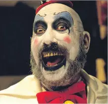  ??  ?? House of 1000 Corpses gave life to Sid Haig’s Captain Spaulding, one of cinema’s most infamous clown characters.