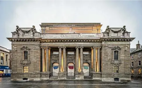  ?? ?? OPEN FOR BUSINESS: The £27m Perth Museum will welcome its first visitors from noon on Saturday.