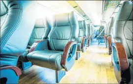  ?? Picture / Supplied ?? Business-class style seats on new InterCity buses will give long-distance passengers a more comfortabl­e ride.