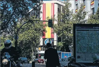  ?? DANI DUCH ?? Sede central del PP en la calle Génova, donde tuvo lugar el encuentro entre Cospedal y Villarejo