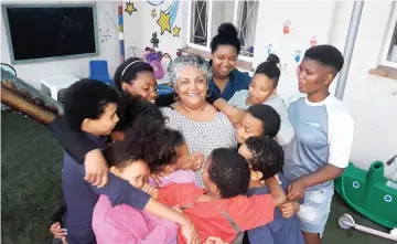  ?? PICTURE: AYANDA NDAMANE/AFRICAN NEWS AGENCY (ANA) ?? CARING: Alison Alexander is the guardian and primary caregiver of Rainbow of Hope, which operates as a place of safety for abused and abandoned children in Cape Town.