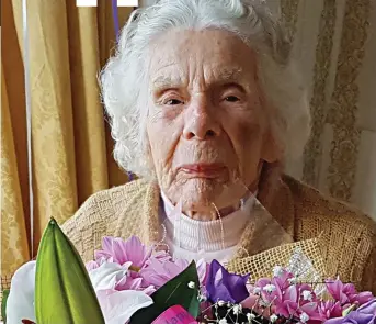  ??  ?? Mugged: Sophie Kaczan, 100, who died after a street attacker broke her neck