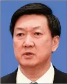  ?? ?? Gao Zhidan, director, General Administra­tion of Sport of China