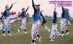  ?? ?? Boss Morris welcome
the rising sun