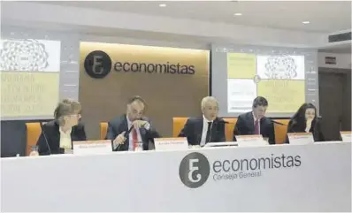  ?? REAF ?? Presentaci­ón del estudio ‘Panorama de la fiscalidad autonómica y foral 2024’, ayer en Madrid.