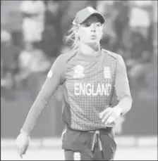  ??  ?? Danielle Wyatt could be crucial to England’s batting but has struggled so far with scores of 8,0,21 and 1 so far