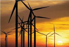 ?? ?? Wind farms: Interest in developing Mpumalanga wind projects is on the increase, says Seriti Green CEO Peter Venn.