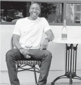  ?? La Fête du Rosé ?? Miami-based Donae Burston founded his rosé wine brand La Fête du Rosé in 2019.