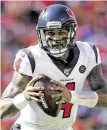  ?? Godofredo A. Vásquez / Staff ?? The Texans’ dramatic strides on offense can be directly traced to Deshaun Watson.