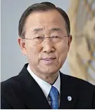  ?? AFP ?? Secretário Geral da ONU Ban Ki-moon