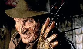  ?? ?? A Nightmare on Elm Street’s Freddy Krueger helped make New Line Cinema enough money so that it was able to help Sir Peter Jackson bring The Lord of the Rings trilogy to the big screen.