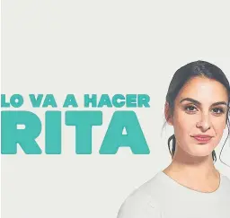  ?? ?? Rita Maestre (Más Madrid) hace de su nombre la promesa.