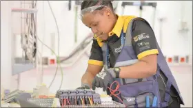  ?? Photo: Worldskill­s Africa ?? Skills… Teams from nine countries as well as a refugee team are participat­ing in the Worldskill­s Africa competitio­n in Swakopmund.