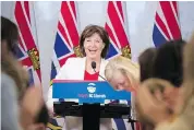  ?? — THE CANADIAN PRESS FILES ?? One reader says Premier Christy Clark’s ethics are as adjustable as her smile.