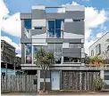  ?? PHOTO: TALL POPPIES ?? Described as ‘‘by Mondrian after a few too many martinis’’, this Aro Valley house has sold for $1.51 million.