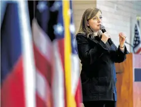  ?? Brett Coomer / Staff file photo ?? “When the articles of impeachmen­t are presented in the House, I will vote yes on both,” said Rep. Lizzie Fletcher, D-Houston, who represents a swing district.