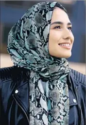  ??  ?? UCLA STUDENT Marya Ayloush is Mexican, Arab and Muslim, and sees the hijab as part of her identity.
