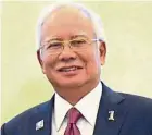  ??  ?? Hand-in-hand: Najib wants government parties to be closer to the people.