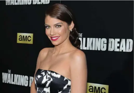 ?? CHARLES SYKES/INVISION/THE ASSOCIATED PRESS ?? Lauren Cohan has become a bankable property since joining the cast of The Walking Dead as Maggie Greene in the show’s second season.
