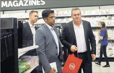  ?? PHOTO: SIMPHIWE MBOKAZI/ AFRICAN NEWS AGENCY (ANA) ?? Edcon chief executive Grant Pattison at one of his stores in Sandton after a media briefing at which he presented his new strategy for the company.