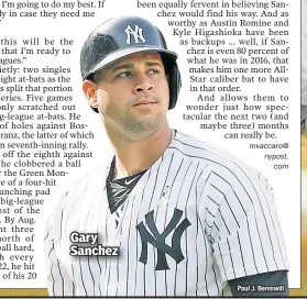  ?? Gary Sanchez ??