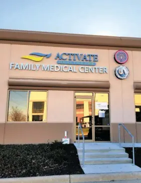  ??  ?? IBEW Local 212’s health and welfare fund shouldered the cost of building a clinic at its union hall in Sharonvill­e, Ohio, but Activate employs the clinicians who staff it.